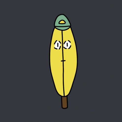 Banana Spinning Banana GIF