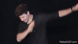 Shawn Mendes Gesture GIF - Shawn Mendes Gesture Dab GIFs