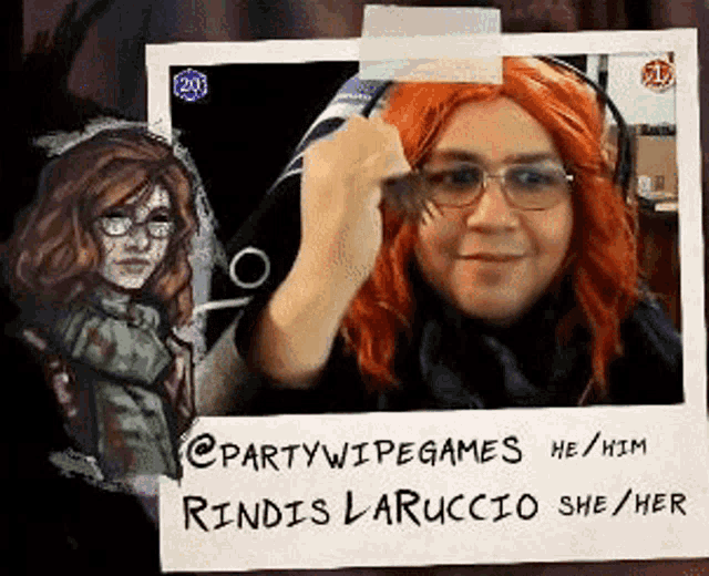 Party Wipe Games Rindis La Ruccio GIF - Party Wipe Games Rindis La Ruccio I Am Pilgrim GIFs