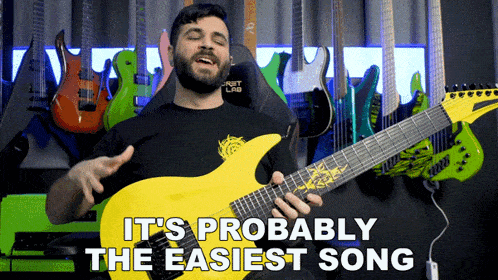 Its Probably The Easiest Song Andrew Baena GIF - Its Probably The Easiest Song Andrew Baena The Song Is Easy For You GIFs