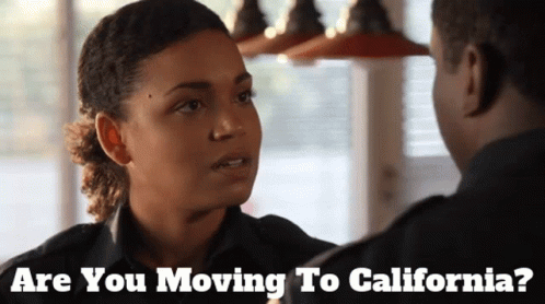 Station19 Vic Hughes GIF - Station19 Vic Hughes Are You Moving To California GIFs