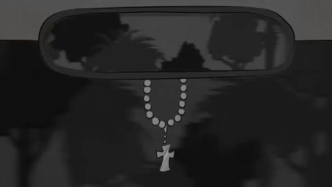 Rosary Cross GIF - Rosary Cross Superstitious Beliefs GIFs