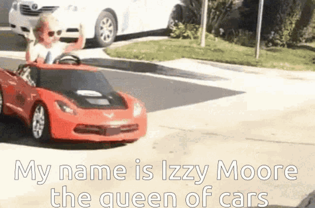 Car Izzy Moore GIF - Car Izzy Moore Queen Of Cars GIFs
