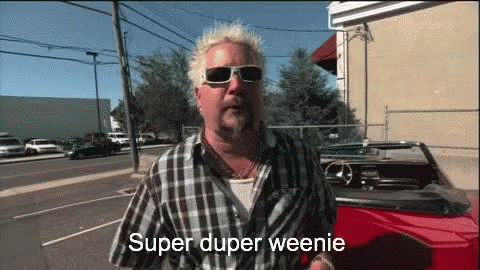 Guy Fieri Super Duper Weenie GIF - Superduperweenie Foodnetwork Guyfieri GIFs