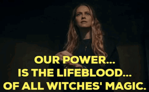 Diana Bishop Our Power Is The Lifeblook Of All Witches Magic GIF - Diana Bishop Our Power Is The Lifeblook Of All Witches Magic Magic GIFs