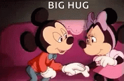 Mickey Minnie Big Hug GIF - Mickey Minnie Big Hug Disney GIFs