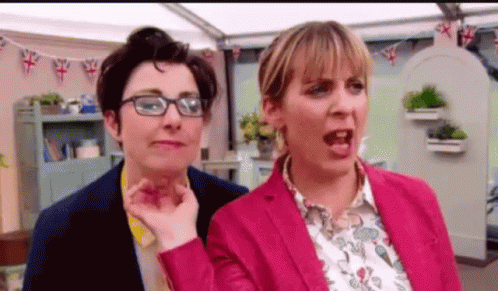 Mel And Sue Tickle GIF - Mel And Sue Tickle Gbbo GIFs