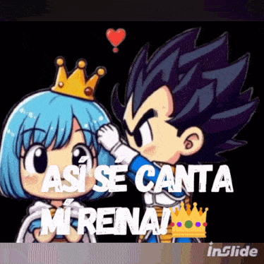 a cartoon of a girl with a crown on her head