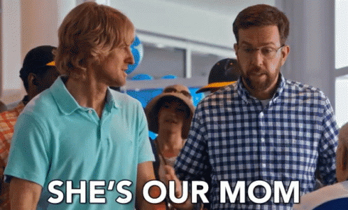 Ed Helms Father Figures GIF - Ed Helms Father Figures Shes Our Mom GIFs