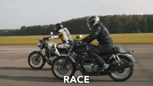 Race Royal Enfield GIF