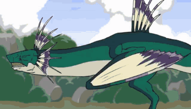 Plesioth Monster Hunter GIF