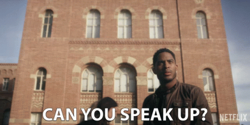 Can You Speak Up Troy Fairbanks GIF - Can You Speak Up Troy Fairbanks Brandon Bell GIFs