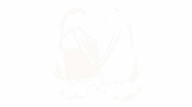 a cartoon of a man and woman holding hands with a kcslc logo behind them