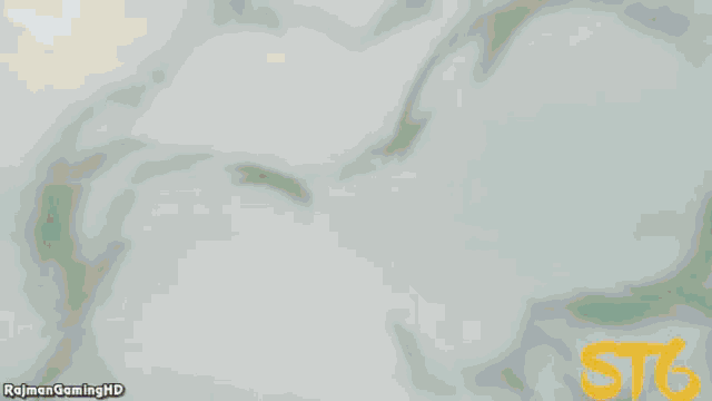 a picture of a purple and white object with stg written in yellow