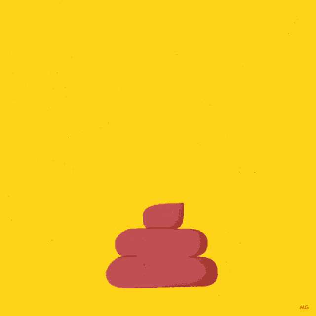 a cartoon drawing of a poop with the word shit behind it