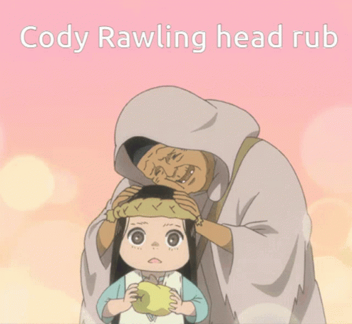 Cody Rawling Head Rub GIF - Cody Rawling Head Rub To Your Eternity GIFs