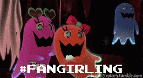 Pacman And The Ghostly Adventures Fangirling GIF - Pacman And The Ghostly Adventures Fangirling Ghost GIFs