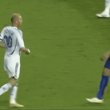 Zidane Football GIF - Zidane Football Faceswap GIFs