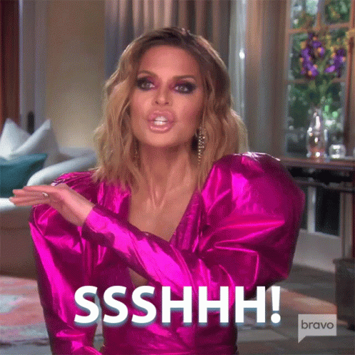 Ssshhh Lisa Rinna GIF - Ssshhh Lisa Rinna Real Housewives Of Beverly Hills GIFs