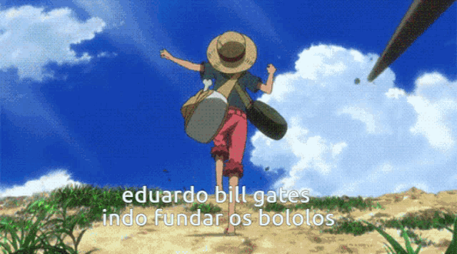 eduardo bill gates indo-fundar os bololos is written in a foreign language