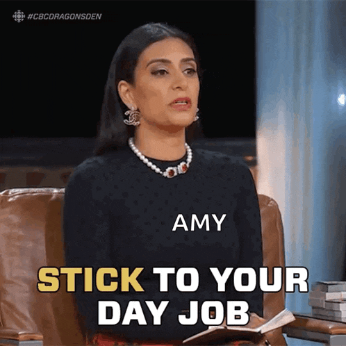a woman with the name amy on her shirt