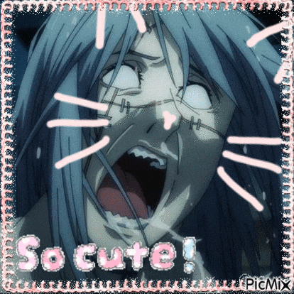 a picture of a girl with her mouth open and the words so cute on the bottom