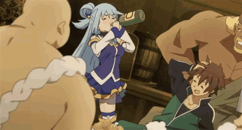 Konosuba Celebrate GIF