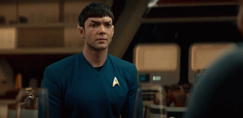 Confused Spock GIF - Confused Spock Ethan Peck GIFs