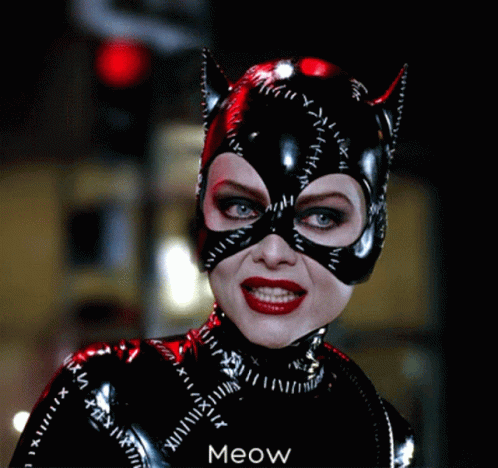 Meow Catwoman GIF - Meow Catwoman Batman Returns GIFs