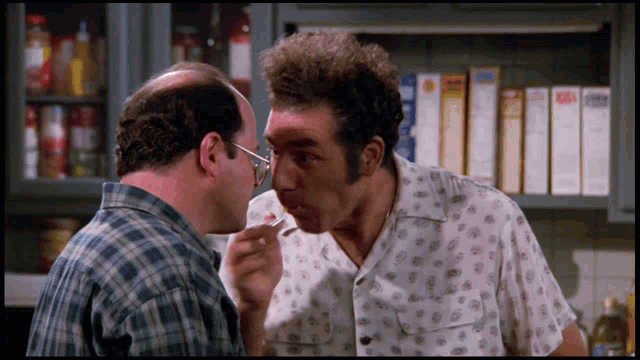 Thanks Seinfeld GIF - Thanks Seinfeld Kramer GIFs