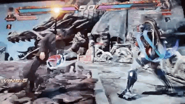 Basura Tekken GIF - Basura Tekken Fighting GIFs