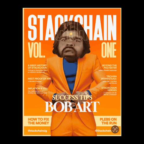 Stackchain Magazine Bob Art GIF - Stackchain Magazine Stackchain Bob Art GIFs