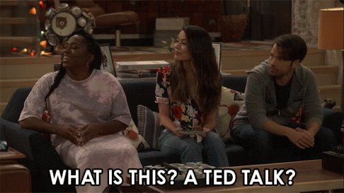 What Is This A Ted Talk GIF - What Is This A Ted Talk Miranda Cosgrove GIFs