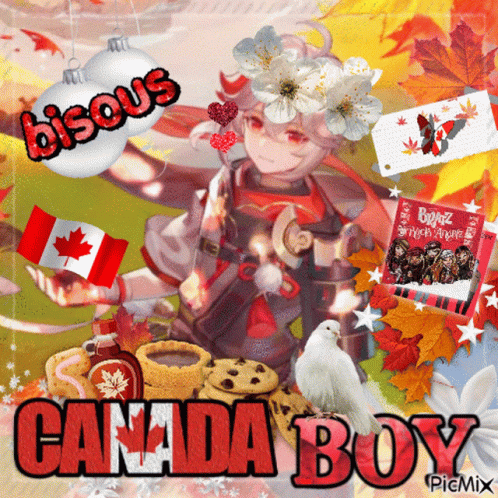 Canada Boy GIF - Canada Boy Kaedehara Kazuha GIFs