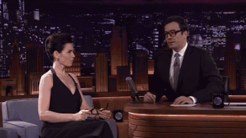 Trying To Think Of A Good Comeback Like GIF - Jimmy Fallon Late Night Deal With It GIFs