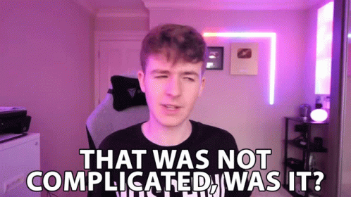 That Was Not Complicated Was It Adam Beales GIF - That Was Not Complicated Was It Adam Beales Adam B GIFs