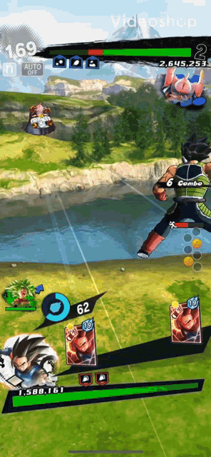a screenshot of a video game with the number 169 in the upper left corner