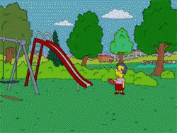 Millhouse The Simpsons GIF - Millhouse The Simpsons Frisbee GIFs