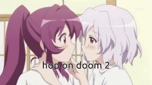 Hop On Doom2 Anime Gay GIF - Hop On Doom2 Anime Gay Kissing GIFs