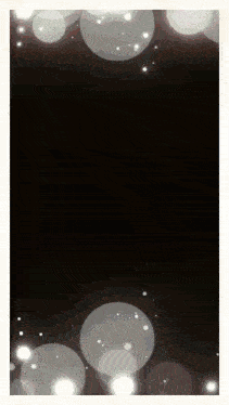 a black background with white bubbles floating around it
