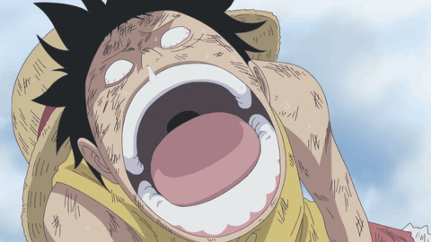 Luffy Breakdown One Piece GIF - Luffy Breakdown One Piece Monkey D Luffy GIFs