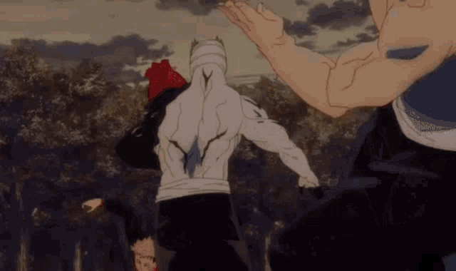 Fight Back Itadori GIF