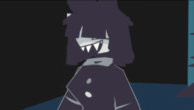 a cartoon character says i 've achieved these events in advance on a black background