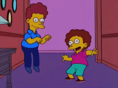 Rod And Todd Flanders Dancing GIF - Rod And Todd Flanders Dancing The S Impsons GIFs