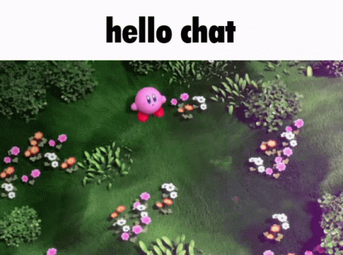 Kirby Kirby And The Forgotten Land GIF - Kirby Kirby And The Forgotten Land Hello Chat GIFs