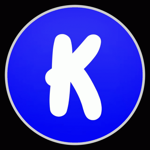 Blue Logo Kash The King Yt GIF - Blue Logo Kash The King Yt GIFs
