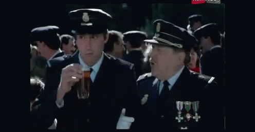 Policia Spit GIF - Policia Spit Drinking GIFs