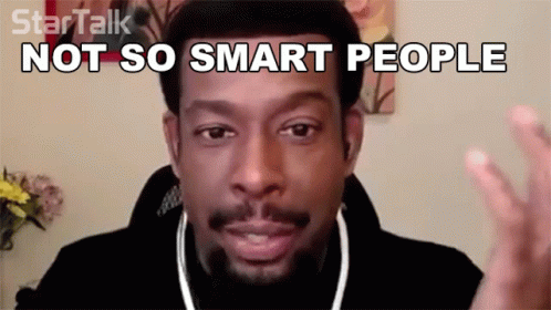 Not So Smart People Chuck Nice GIF - Not So Smart People Chuck Nice Startalk GIFs