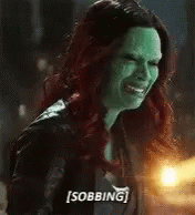 Sobbing Gamora GIF - Sobbing Gamora Crying GIFs