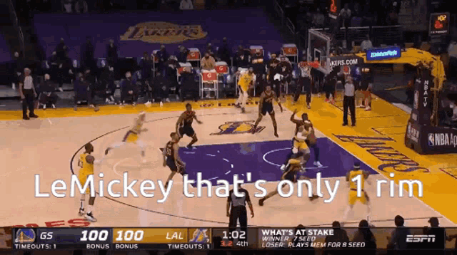 Lemickey Lemickey Lakers GIF - Lemickey Lemickey Lakers Lakers GIFs